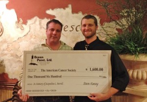 Ocean Point Makes Donation To American Cancer Society