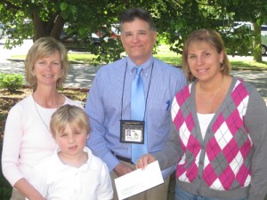 Autistic Children Support Group Presented With Check From Buckingham Elementary