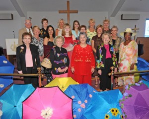 5th Annual Tea & Fashion Show Held At Community Church At OP