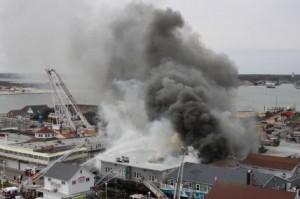 Monday, March 31 – Boardwalk Fire Destroys Businesses