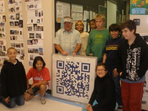 Sixth Grade Students At Berlin Intermediate Create QR Code In After School Academy