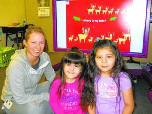 Showell Elementary Students Use New Tap-it Board