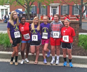 SD Students Participate In Red Shoe Shuffle 5K