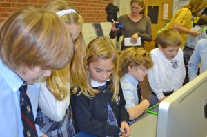 Worcester Prep Fourth Grade Students Use Their iPad Expertise To Offer Instructions To First Graders