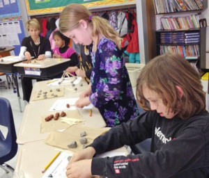 Showell Elementary Students Learn About Solid Figures