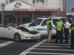 Another OCPD Vehicle In Accident