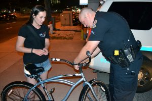 OCPD Distributes Bike Lights, Thanks To Safety Grant