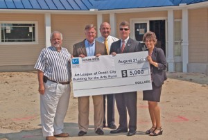 Taylor Bank And IMG Insurance Pledge $5K To Building The Arts Fund