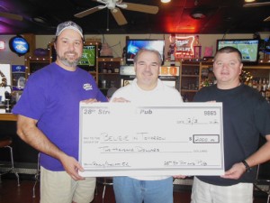 Believe In Tomorrow Foundation Receives $2,000 Check From Pit-N-Pub