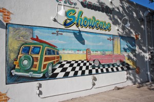 Downtown Wall Now Home To Unique Beach Mural