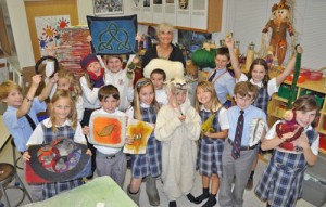 Worcester Prep Students Create Designs Made Of Felt And Silk