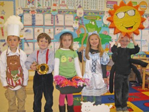 Pre-K Students At OC Elementary Take Part In Nursery Rhyme Day