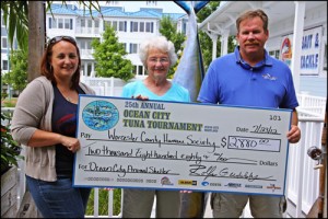 OC Tuna Tournament Donate To Worcester Humane Society