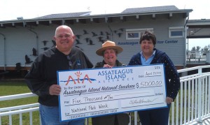 AIA Presents Assateague Island With $5K Donation