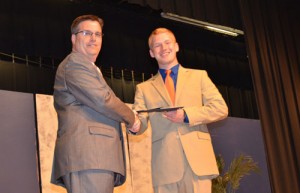 SD High School Senior Connor Neville Recognized As Best All Around At Annual Senior Night