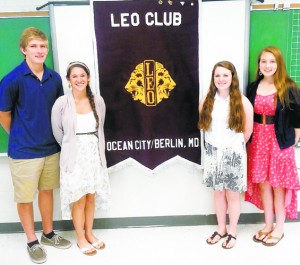 New Leo Club Leaders