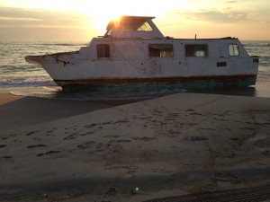 Mysterious Boat Floats Ashore On Assateague Island Beach; First Reports Came Last Night, But Early-Morning Halloween Find Adds Spooky Intrigue