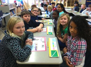 OC Elementary Fourth Graders Work On Writing Skills