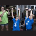 Campers learn to find resilience and strength after loss. In one exercise, they each discovered that even a heavy weight can be managed with the help of a friend. 