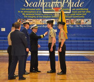 SD High School NJROTC Program Welcomes U.S. Navy Captain Jim Daniels To Annual Inspection