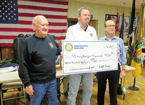 Ocean City/Berlin Rotary Club Past Presidents Present Donation To Barry Berger Memorial